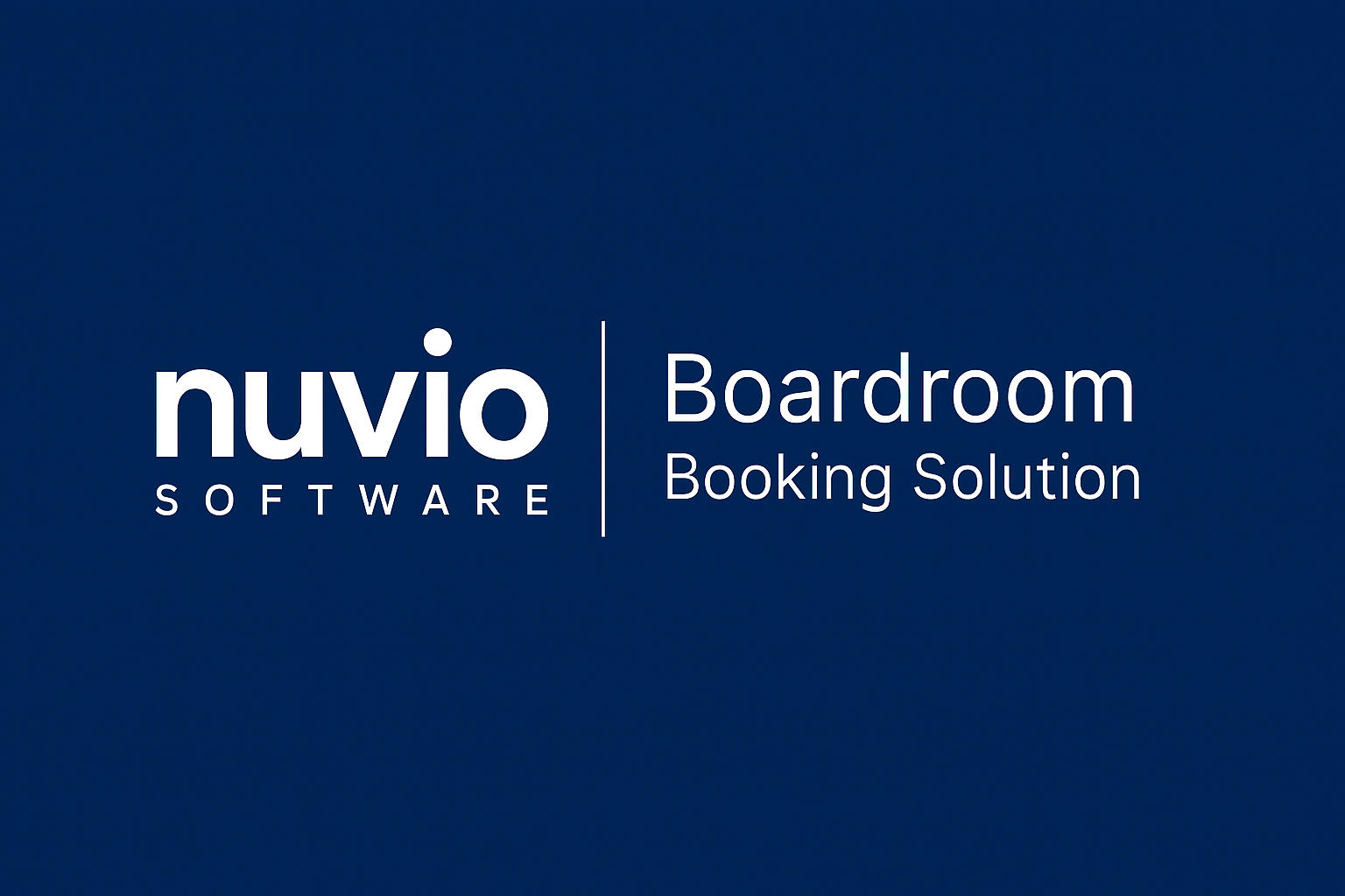 Nuvio Software — Boardroom Booking Solution logo